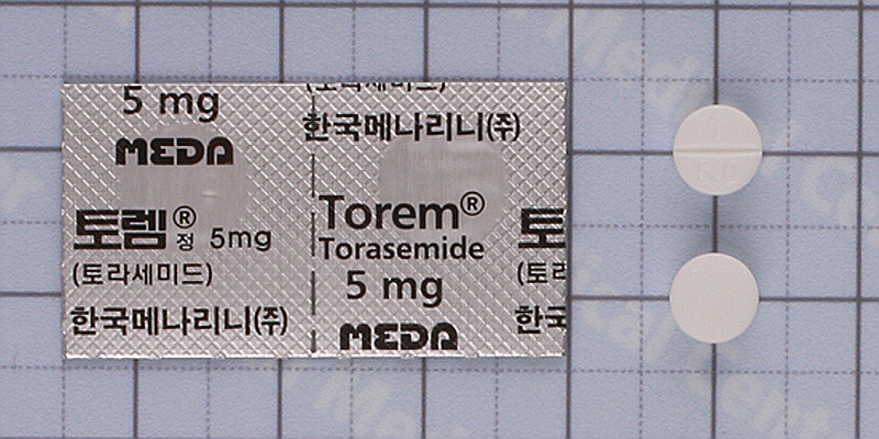 토렘 정 [5mg] ( Torem tab [5mg]) | 의약품정보 | 의료정보 | 건강정보 | 서울아산병원